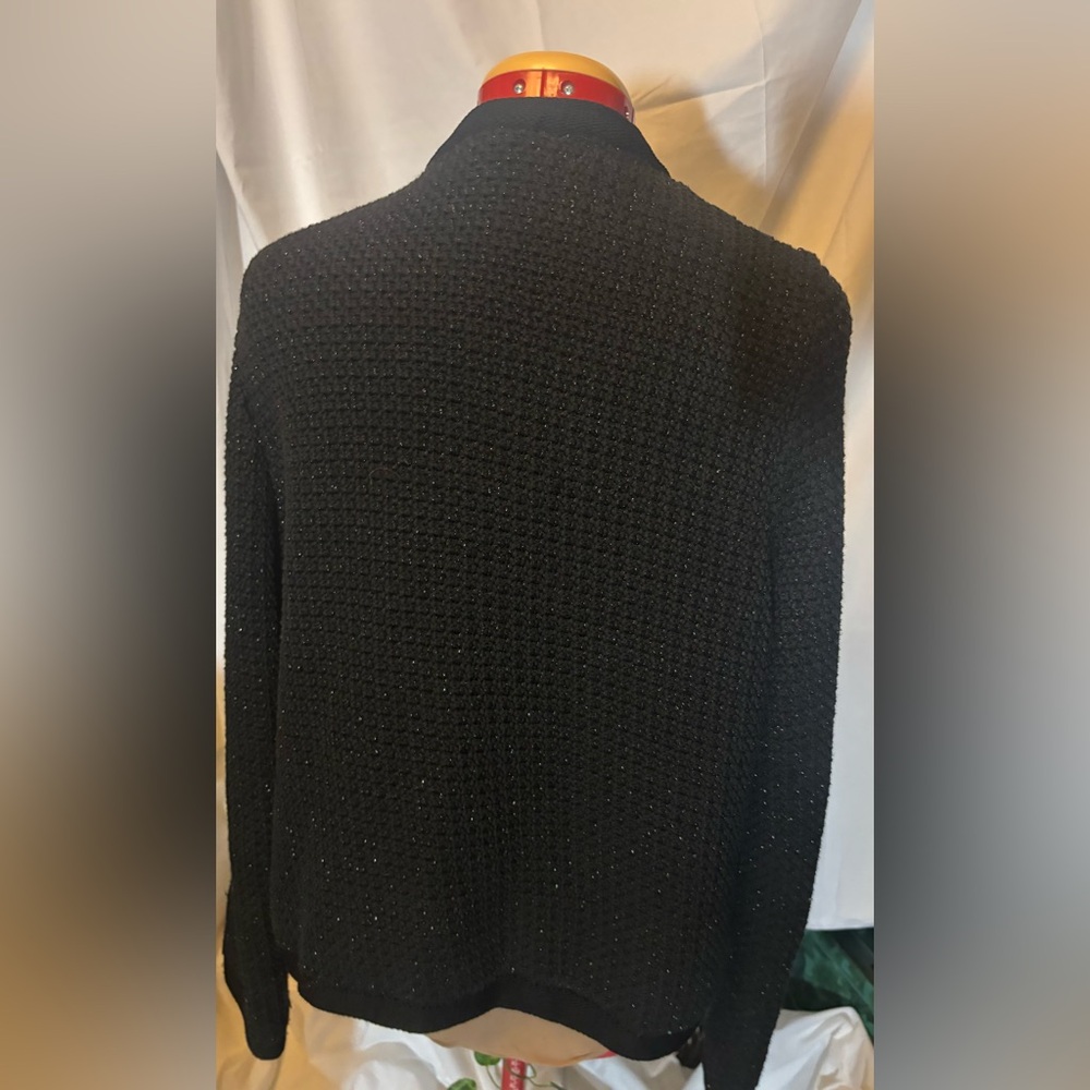 Ann Taylor Sparkled Knit Jacket - Picture 7 of 8